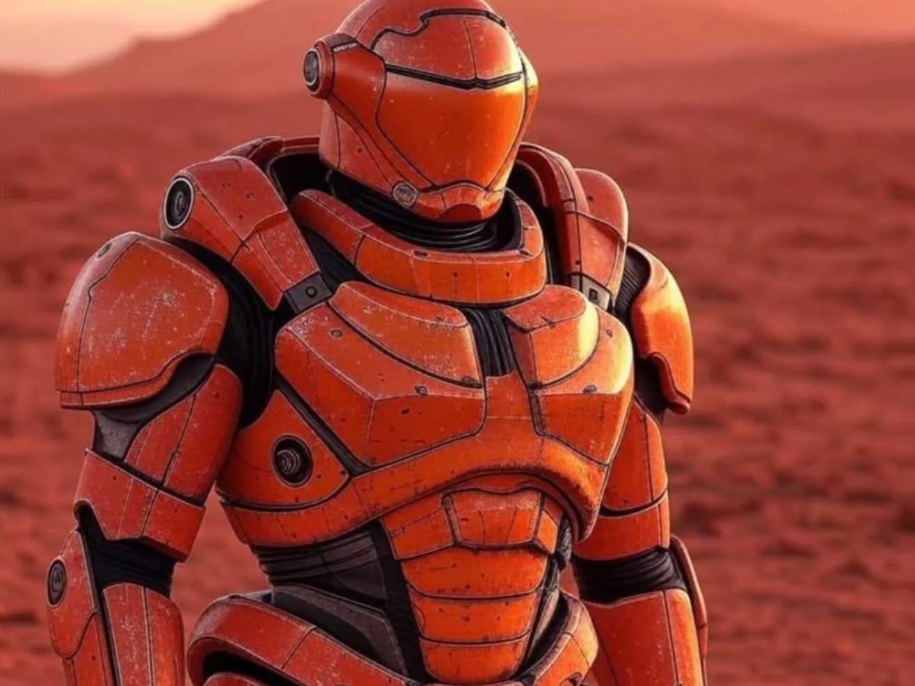 Martian Engineer Power Armor