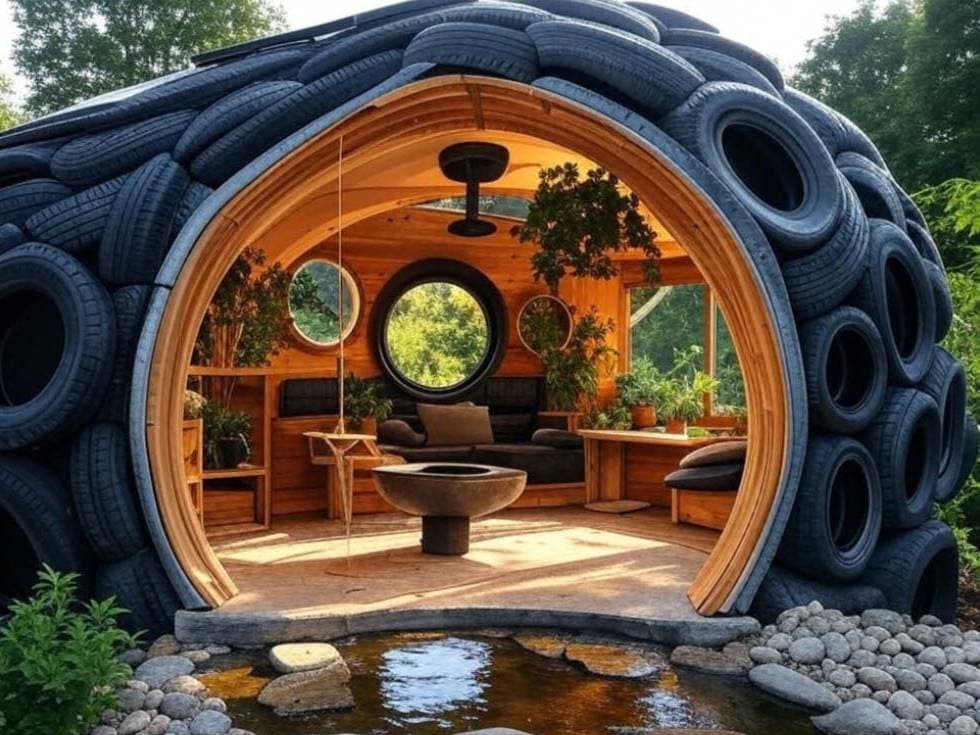 Car tyre Dome Homes