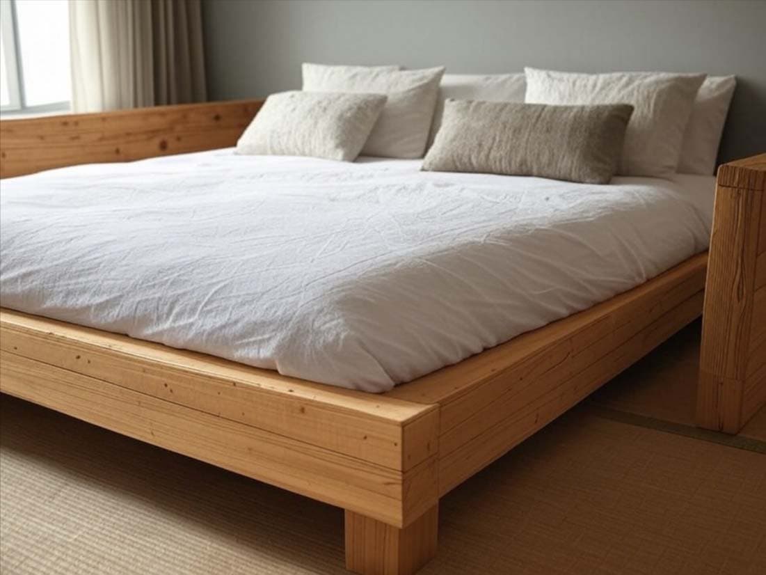 Tatami Japanese Low King Size Bed