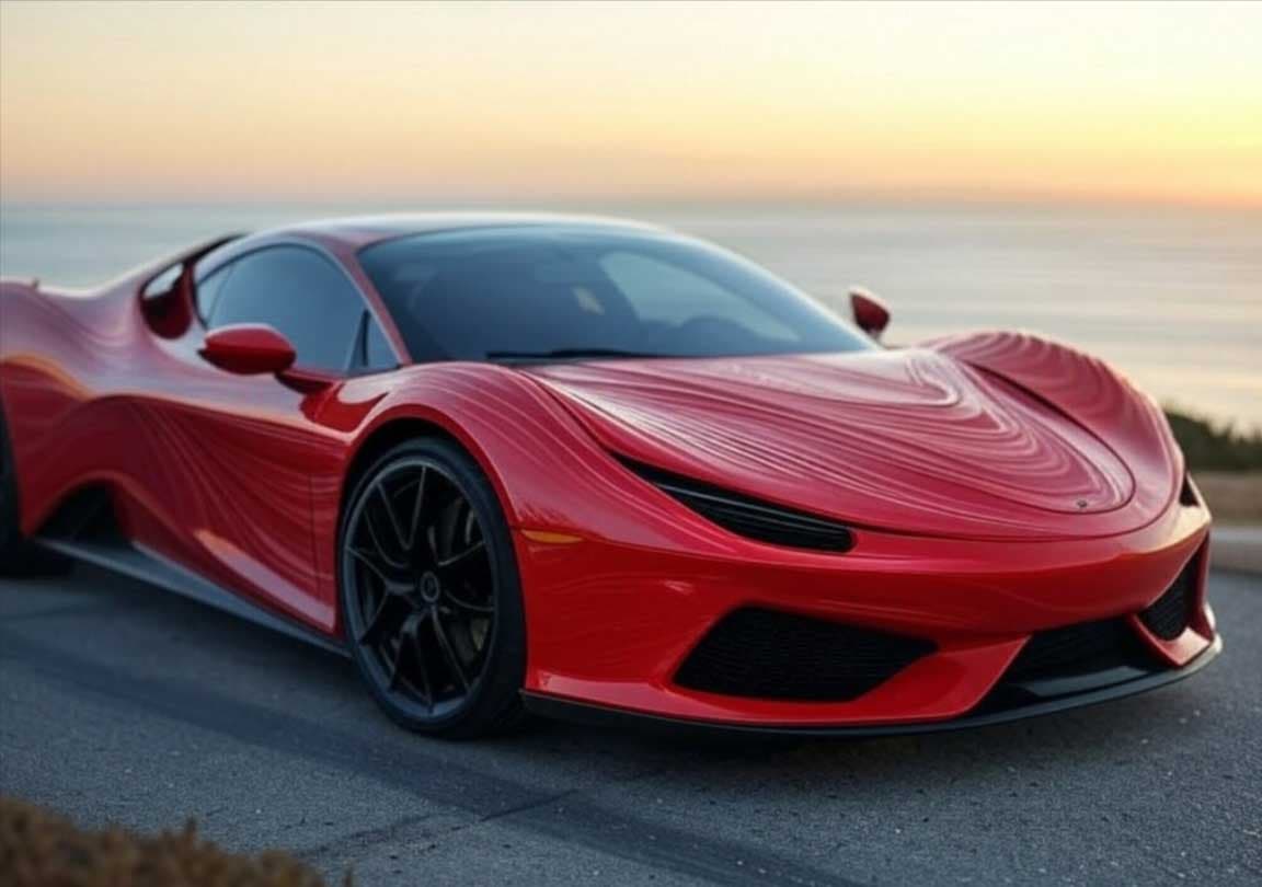 High Performance Sports Car Hydrogen Powered