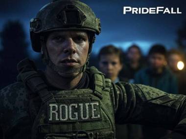 rogue soldier, Pride Fall, PC game, action, adventure, military, stealth, combat, strategy, survival, first-person shooter, rebellion, defiance, intense, immersive, storyline, character development, missions, weaponry, tactical, challenging